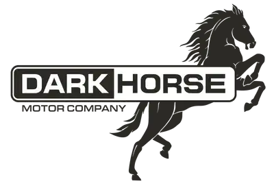 Dark horse logo sticker