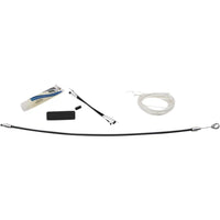 EZ Install Kit - 08-13 FLHT/FLHTC/FLHTK/FLHX / 10’’/12’’ / Black Braided - Hand/Foot Components