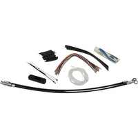EZ Install Kit - 08-13 FLHT/FLHTC/FLHTK/FLHX / 14’’ / Black Braided - Hand/Foot Components
