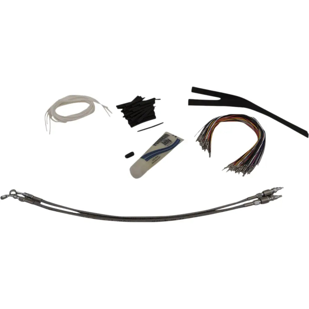 EZ Install Kit - 08-13 FLHTUSE, FLHXSE (Hydraulic Clutch) / 14’’ / Braided - Hand/Foot Components
