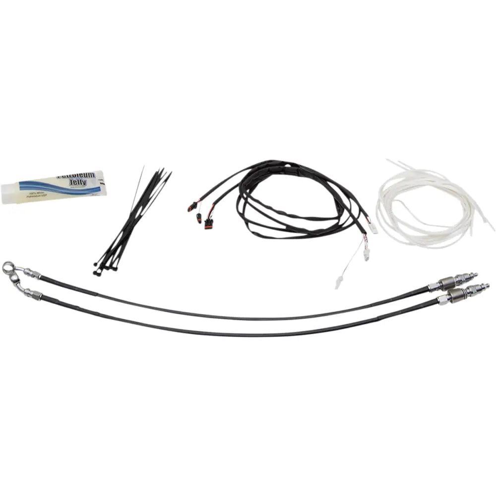 EZ Install Kit - 18-20 FLHRXS / 14’’/16’’ / Black Braided - Hand/Foot Components