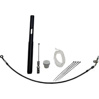 EZ Install Kit - 21 + FLTRK/FLTRXS/FLTRXSE (Cable Clutch Models) / 14’’ / Black Braided - Hand/Foot Components