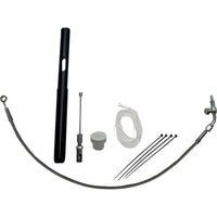 EZ Install Kit - 21 + FLTRK/FLTRXS/FLTRXSE (Cable Clutch Models) / 14’’ / Braided - Hand/Foot Components