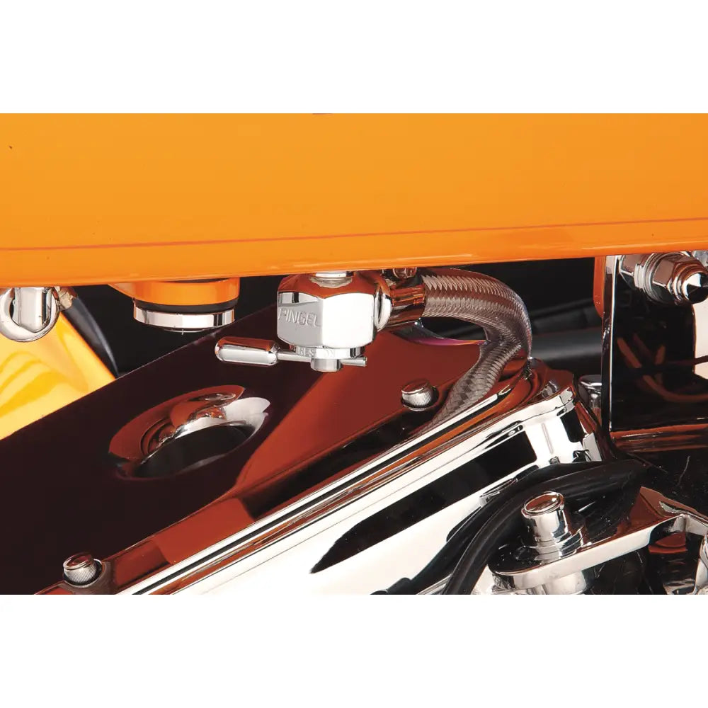 Pingel Petcock - Petcock 180* Facing Inward / Finned / 3/8 NPT Hex - Air/Fuel Components