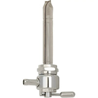 Pingel Petcock - Petcock 90* Facing Forward / Smooth / 22mm Round - Air/Fuel Components
