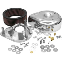 S&S Original Tear Drop Air Cleaner - 84-92 Evo Big Twin/86-92 XL (E & G Series Carb) / Chrome - General