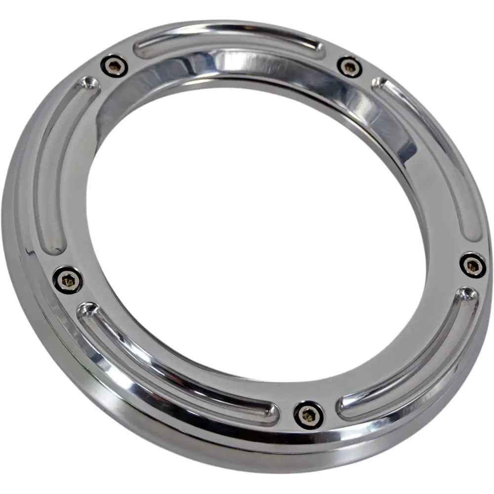 Trask Assault Derby Covers - 19-22 Softail Ex 18 Narrow / Chrome - Primary Components