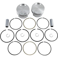 Wiseco High-Performance Piston Kits - 88-03 XL 1200CC (9:1 Comp X-Ring Package) + .020 - Engine Components