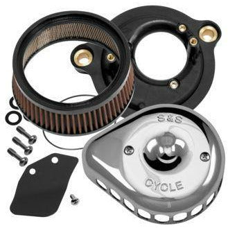 Load image into Gallery viewer, S&amp;S Mini Tear Drop Air Cleaner Kit - TMF Cycles 
