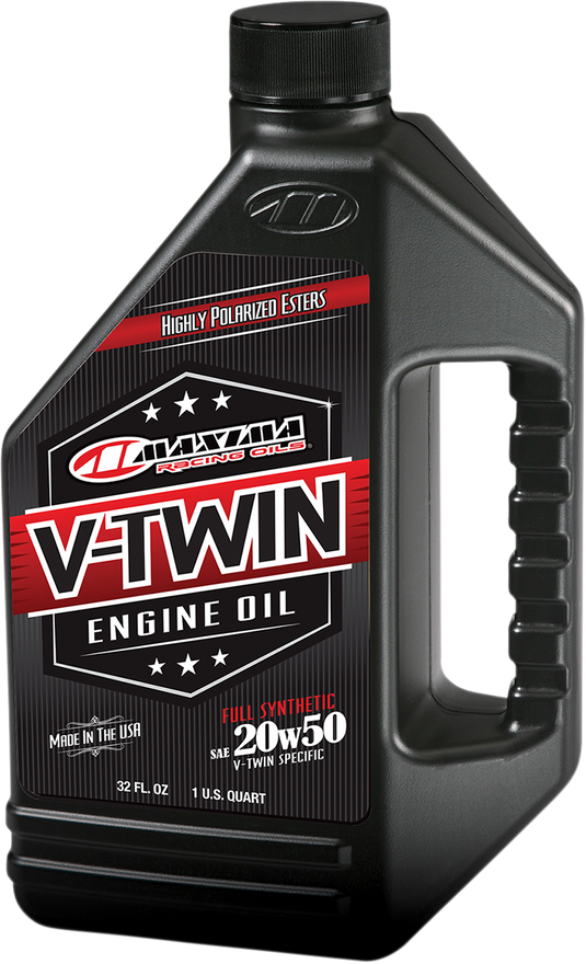 Maxima Racing Oils V-Twin Synthetic Oil 20W-50