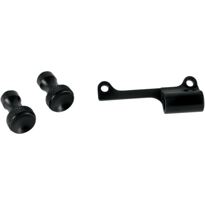 Load image into Gallery viewer, Todd Cycles Mikuni Enrichener Cable Relocation Bracket and Knobs
