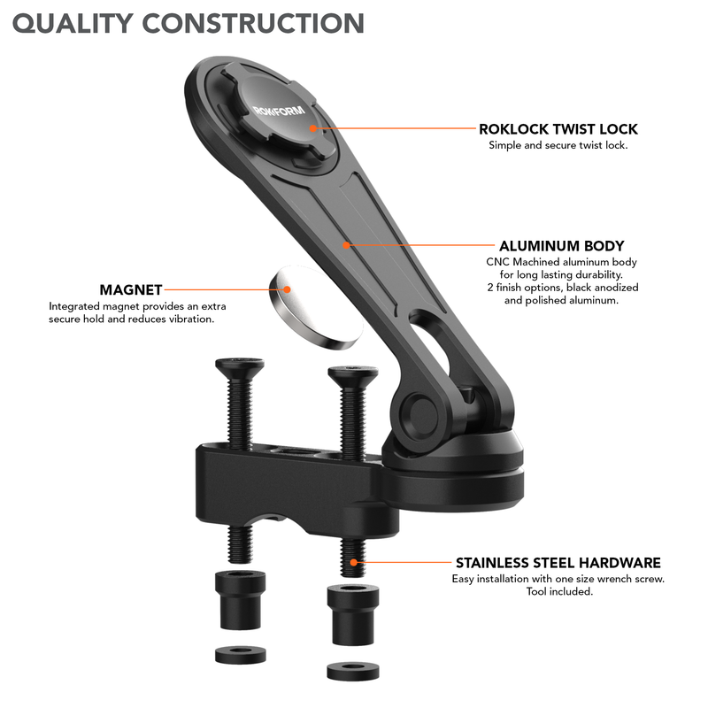 Load image into Gallery viewer, Rokform Motorcycle Perch Mount
