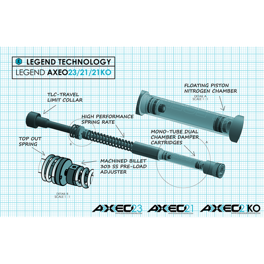 Legend AXEO 23 High Performance Front Suspension