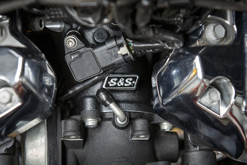 Load image into Gallery viewer, S&amp;S Cycles CNC Ported Intake Manifold M8 55mm
