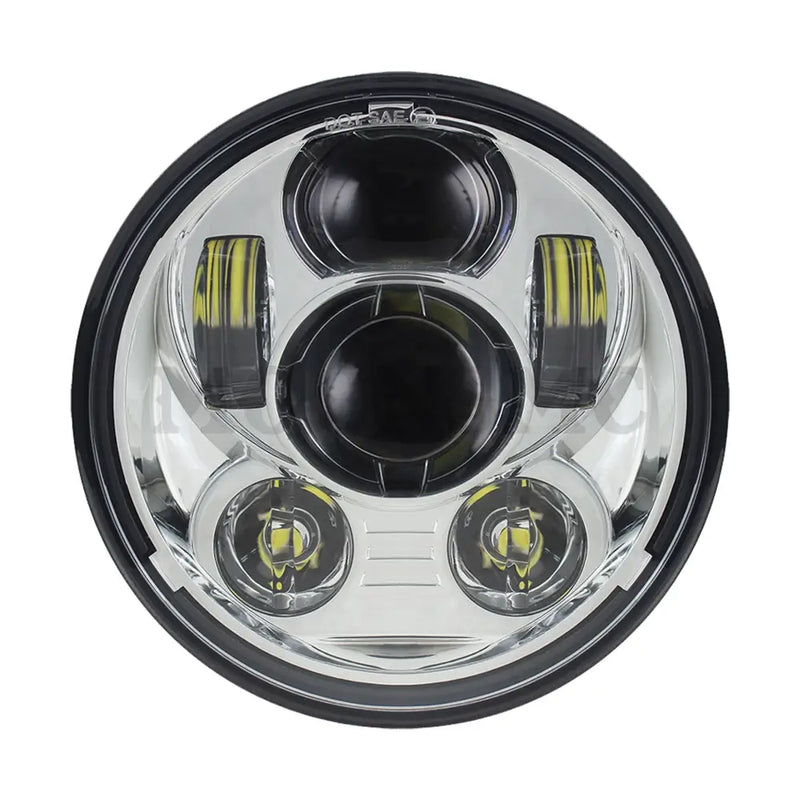 Load image into Gallery viewer, 5.75 MOONSMC¬Æ Moonmaker 2 LED Headlight For Harley - CHROME - Lighting Components
