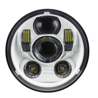 5.75 MOONSMC¬Æ Moonmaker 2 LED Headlight For Harley - WHITE - Lighting Components