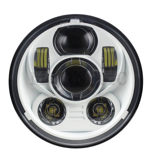 5.75 MOONSMC¬Æ Moonmaker 2 LED Headlight For Harley - WHITE - Lighting Components