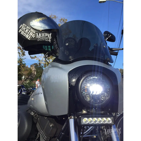 5.75 MOONSMC¬Æ Moonmaker 3 LED Headlight For Harley - Lighting Components