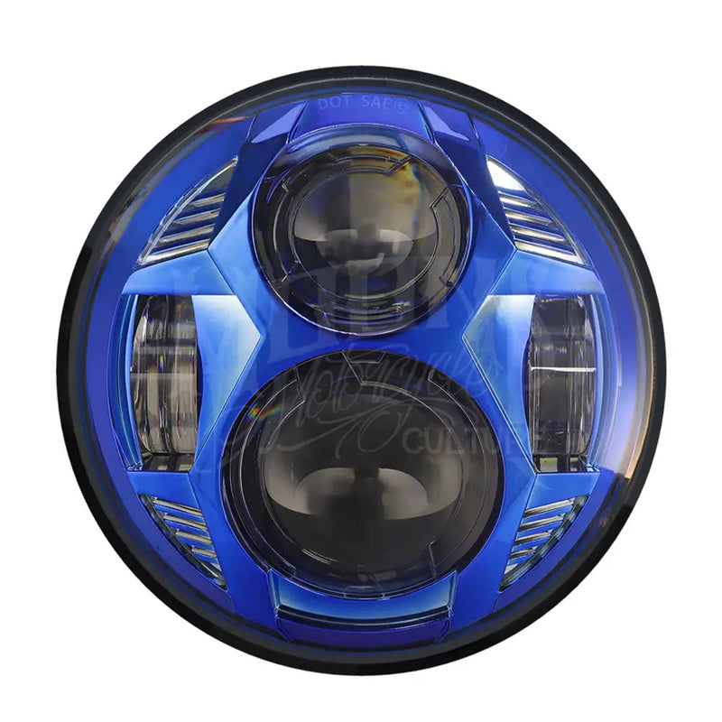 Load image into Gallery viewer, 5.75 MOONSMC¬Æ OG Moonmaker V2 LED Headlight - Blue - Lighting Components
