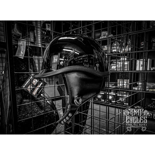 Jockey Style Helmet TMF Cycles