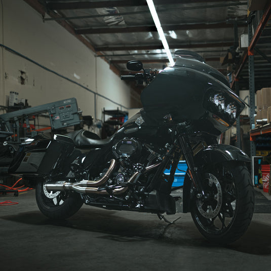 Fab 28 M8 Bagger Exhaust