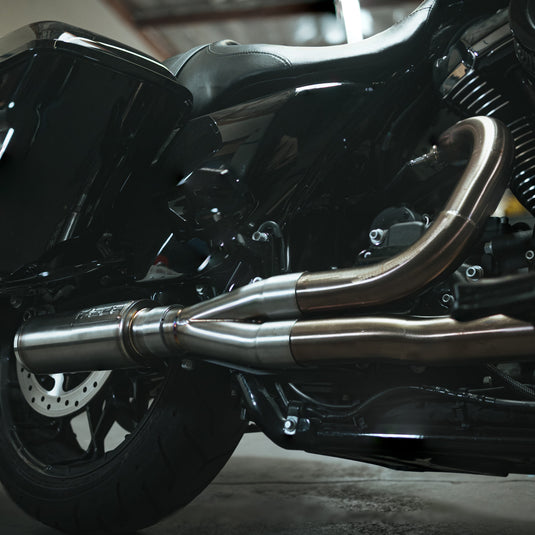 Fab 28 M8 Bagger Exhaust