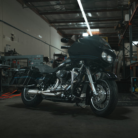 Fab 28 Twin Cam Bagger Exhaust