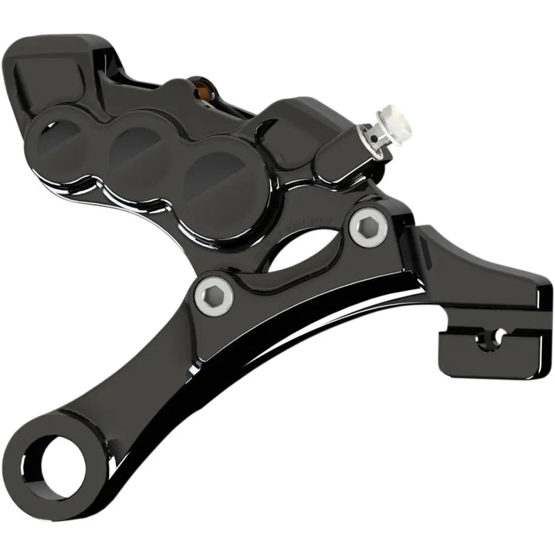 Load image into Gallery viewer, Arlen Ness 6 Piston Caliper - 08-17 FXD / Rear/Bracket / Black
