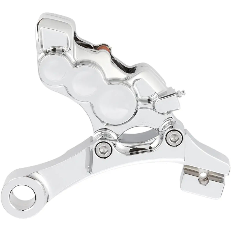 Load image into Gallery viewer, Arlen Ness 6 Piston Caliper - 08-17 FXD / Rear/Bracket / Chrome
