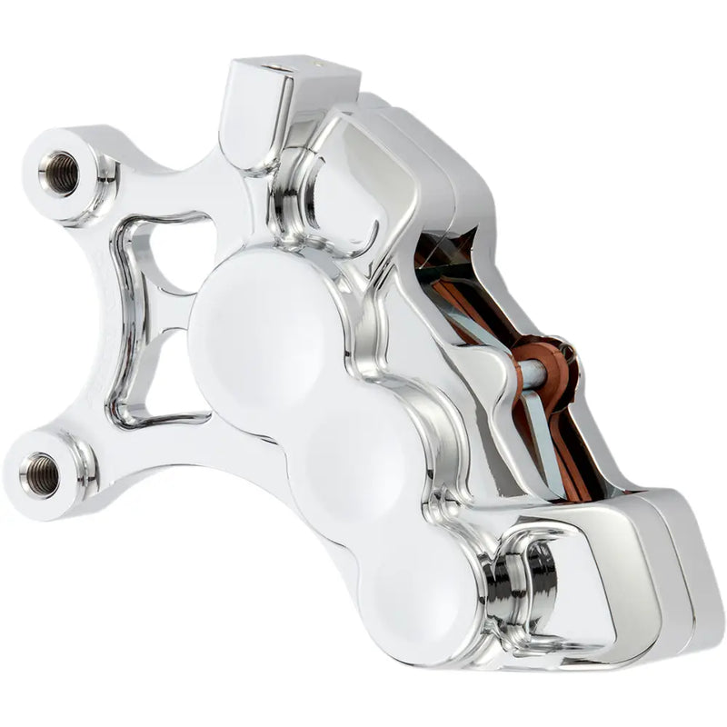 Load image into Gallery viewer, Arlen Ness 6 Piston Caliper - 08-21 Touring/18-21 Softail/06-17 FXD,FLST/14-21 XL w/ 14’’ Rotors / Front Left / Chrome
