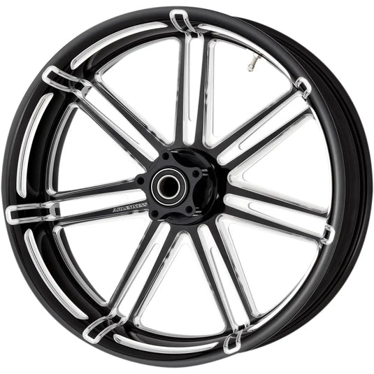 Arlen Ness Forged Billet Rims - 7 Valve / 18X5.50 / Black - Wheel/Tire Components