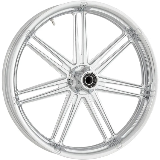 Arlen Ness Forged Billet Rims - 7 Valve / 21X3.50 / Chrome - Wheel/Tire Components