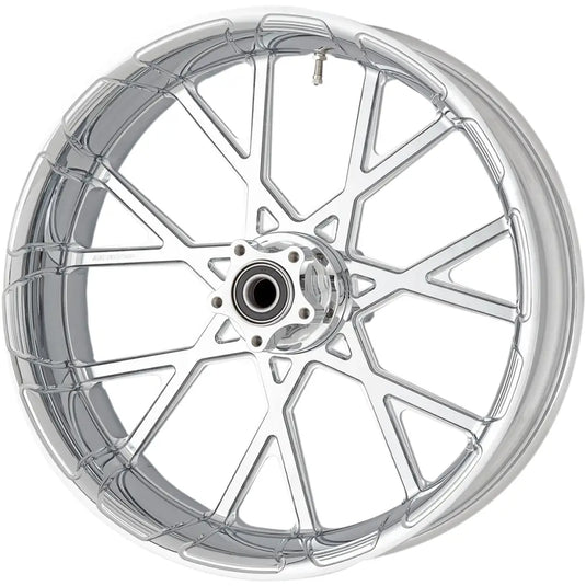 Arlen Ness Forged Billet Rims - Pro Cross / 18X5.50 / Chrome - Wheel/Tire Components