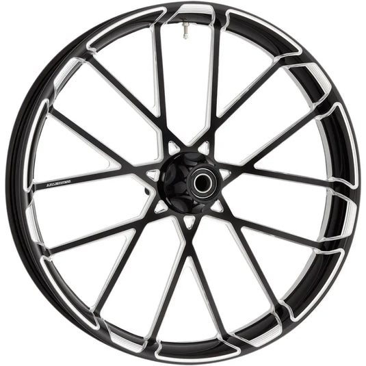 Arlen Ness Forged Billet Rims - Pro Cross / 21X3.50 / Black - Wheel/Tire Components