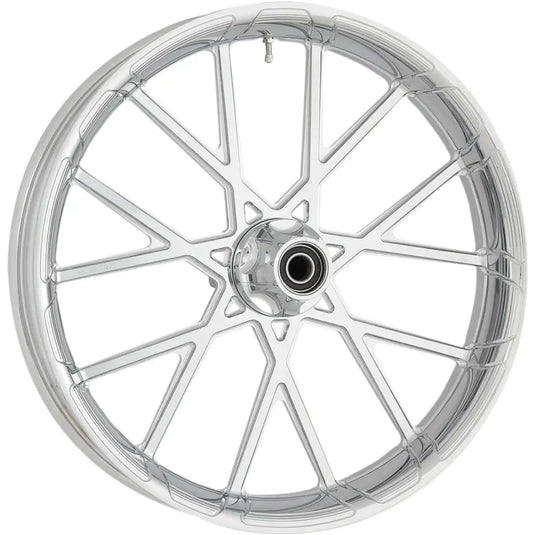 Arlen Ness Forged Billet Rims - Pro Cross / 21X3.50 / Chrome - Wheel/Tire Components