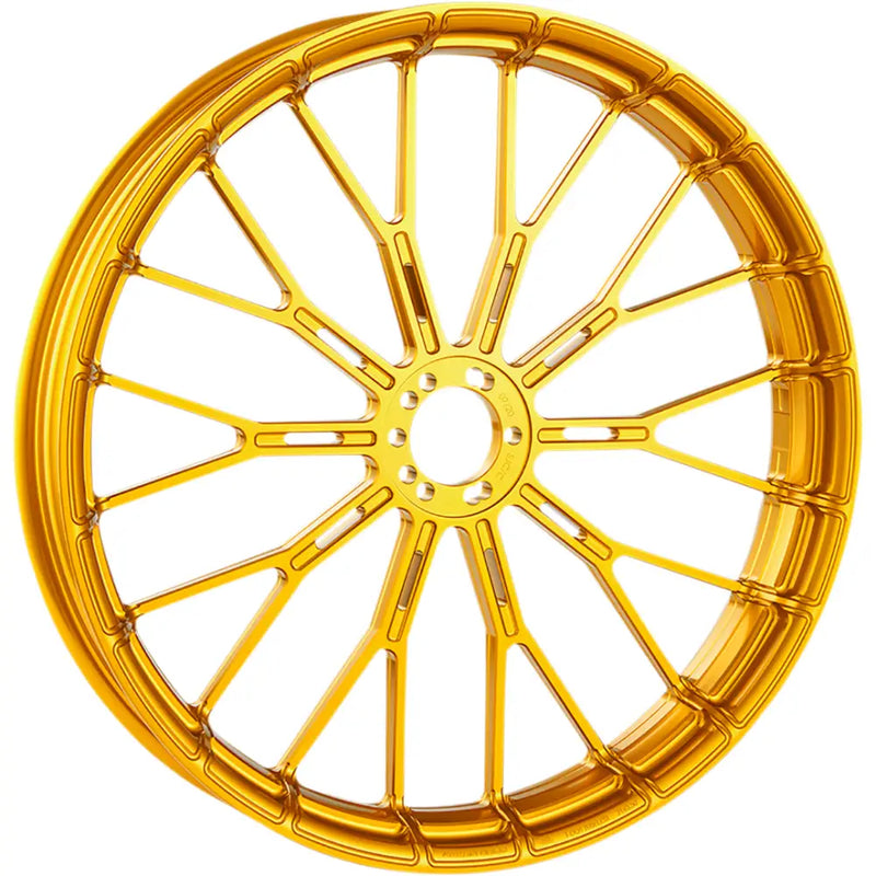 Load image into Gallery viewer, Arlen Ness Forged Billet Rims - Y Spoke / 18X5.50 / Gold - Wheel/Tire Components
