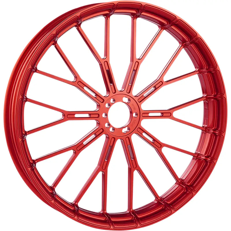 Load image into Gallery viewer, Arlen Ness Forged Billet Rims - Y Spoke / 18X5.50 / Red - Wheel/Tire Components
