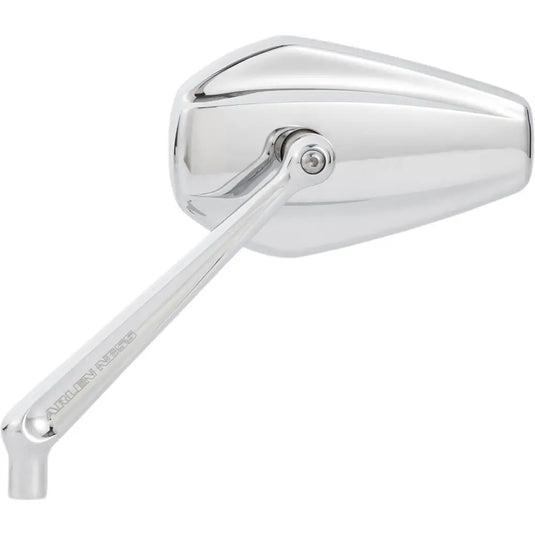 Arlen Ness Mini Stocker Billet Mirror - LH / Chrome