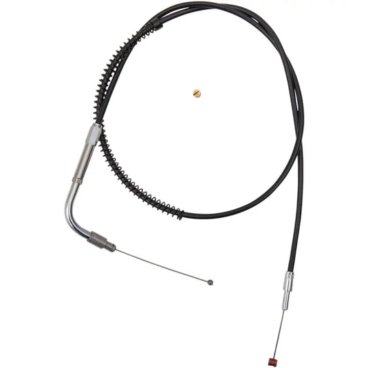 Barnett Replacement Throttle/Idle Cables - ( + 3) / Throttle / Black (06 + FXD) - Hand/Foot Components