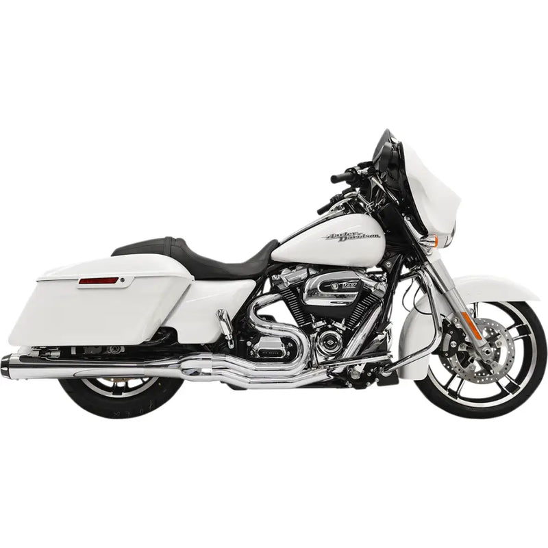 Load image into Gallery viewer, Bassani B4 2-Into-1 Exhaust Systems - Megaphone 17 + FL Models / Chrome - Exhaust Components
