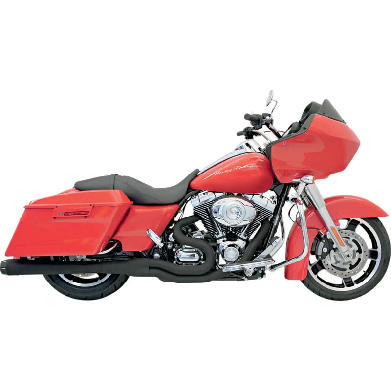 Load image into Gallery viewer, Bassani B4 2-Into-1 Exhaust Systems - Megaphone 95-16 FL Models / Black - Exhaust Components
