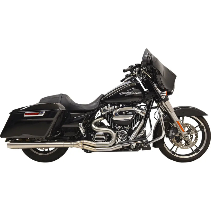 Load image into Gallery viewer, Bassani Long Road Rage III Stainless 2-Into-1 System - Megaphone 17-22 FL Models - Exhaust Components
