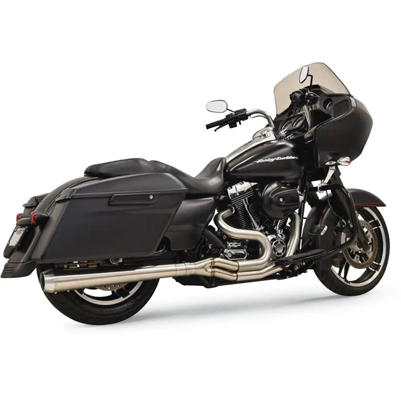 Load image into Gallery viewer, Bassani Long Road Rage III Stainless 2-Into-1 System - Megaphone 95-16 FL Models - Exhaust Components
