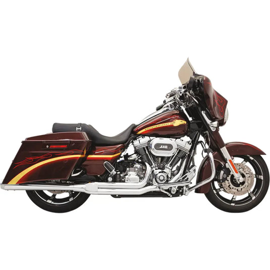 Bassani Road Rage 2-Into-1 Systems - 10-16 FL Models / Chrome - Exhaust Components