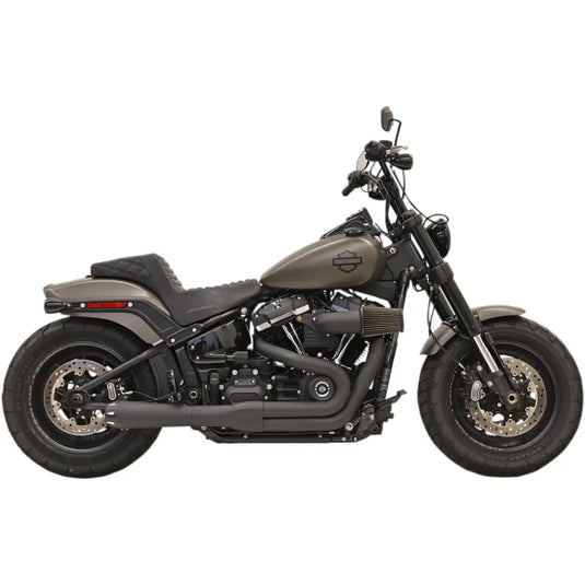 Bassani Road Rage II 2-Into-1 Exhaust Systems - 18 + FXFB/FLSL / Black - Exhaust