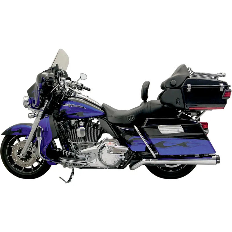 Load image into Gallery viewer, Bassani Road Rage II Mega Power 2-Into-1 Systems - 09-16 FL Models / Chrome - Exhaust Components
