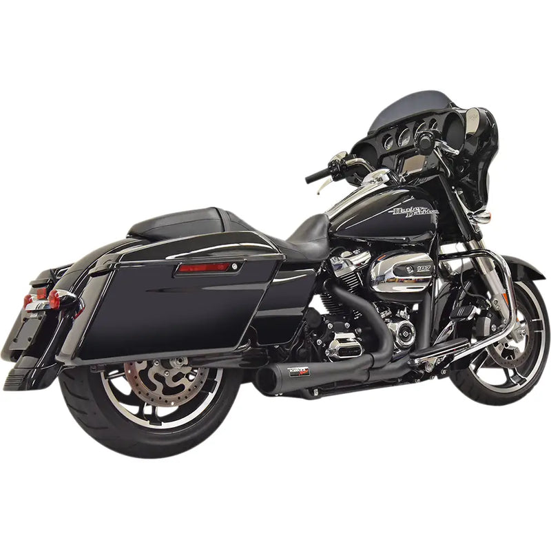 Load image into Gallery viewer, Bassani Short Road Rage 2-Into-1 Systems - 17 + FL Models / Black - Exhaust Components
