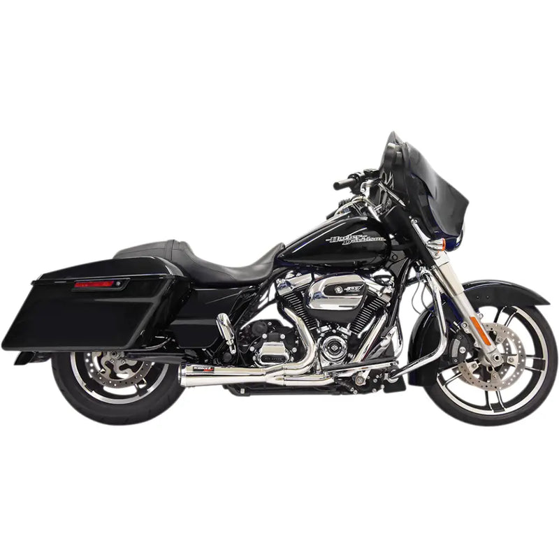 Load image into Gallery viewer, Bassani Short Road Rage 2-Into-1 Systems - 17 + FL Models / Chrome - Exhaust Components
