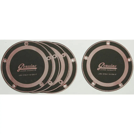 Clutch Derby Cover Gaskets Foamet w/Bead 5/pk