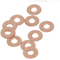 Copper Rocker Cover Washer Ironhead Xl 10/pk OEM #6114 - Gasket/Seal Components